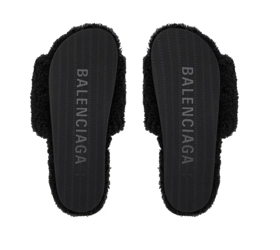 Balncii Furry SlideSandal