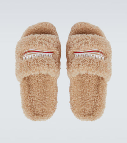 Balncii Furry SlideSandal